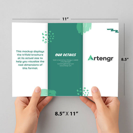 Tri-fold Menu My Store