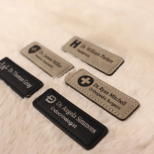 Saddle collection 1" x 3" Rectangular Name Badge My Store