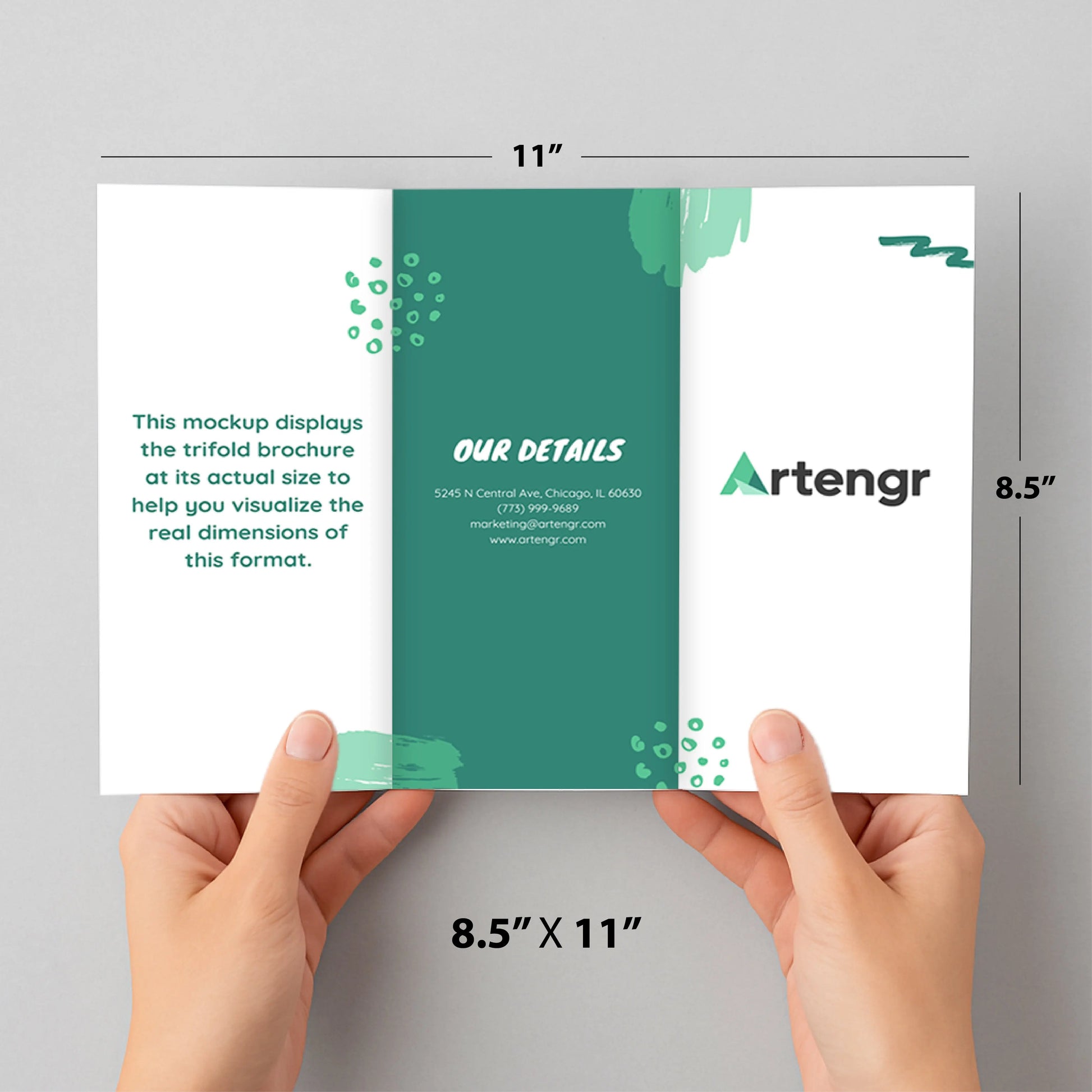 Tri-fold  Menu My Store