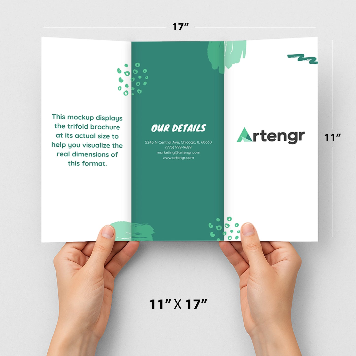 Tri-fold  Menu My Store