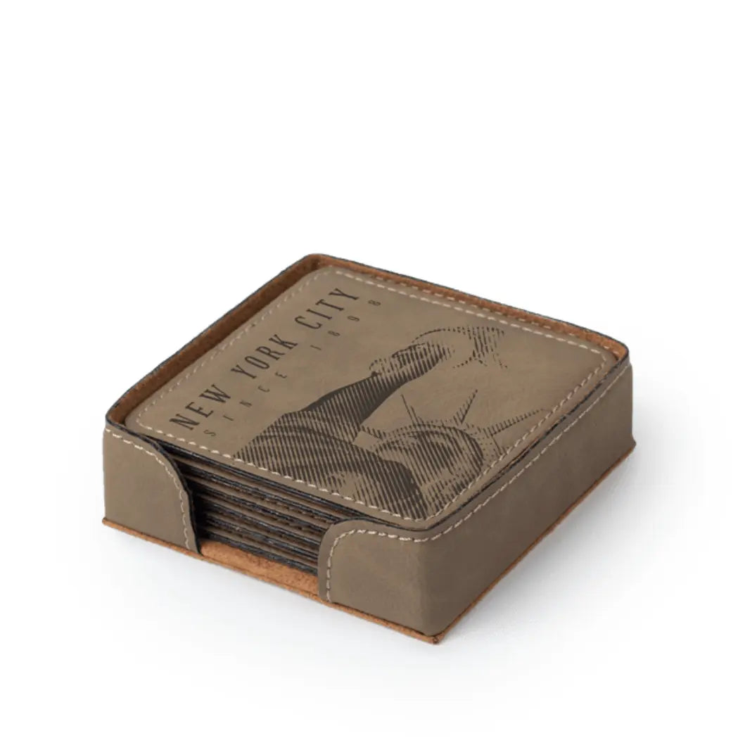 Saddle Collection Square Shaped Coaster My Store