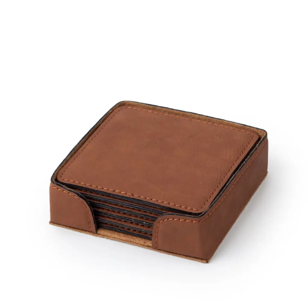 Saddle Collection Square Shaped Coaster My Store