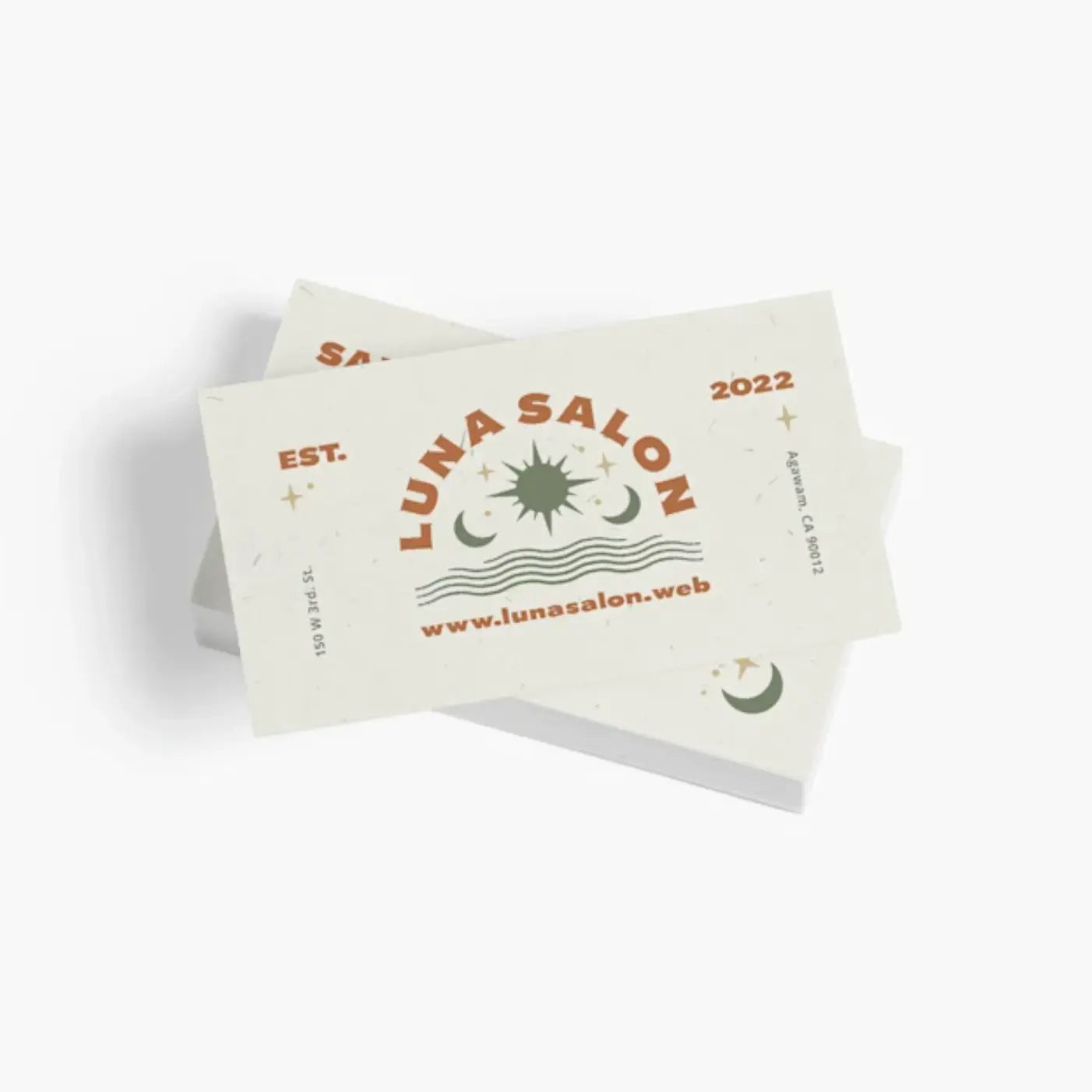 Recycled Matte Business Cards - B06 Artengr Marketing Solutions