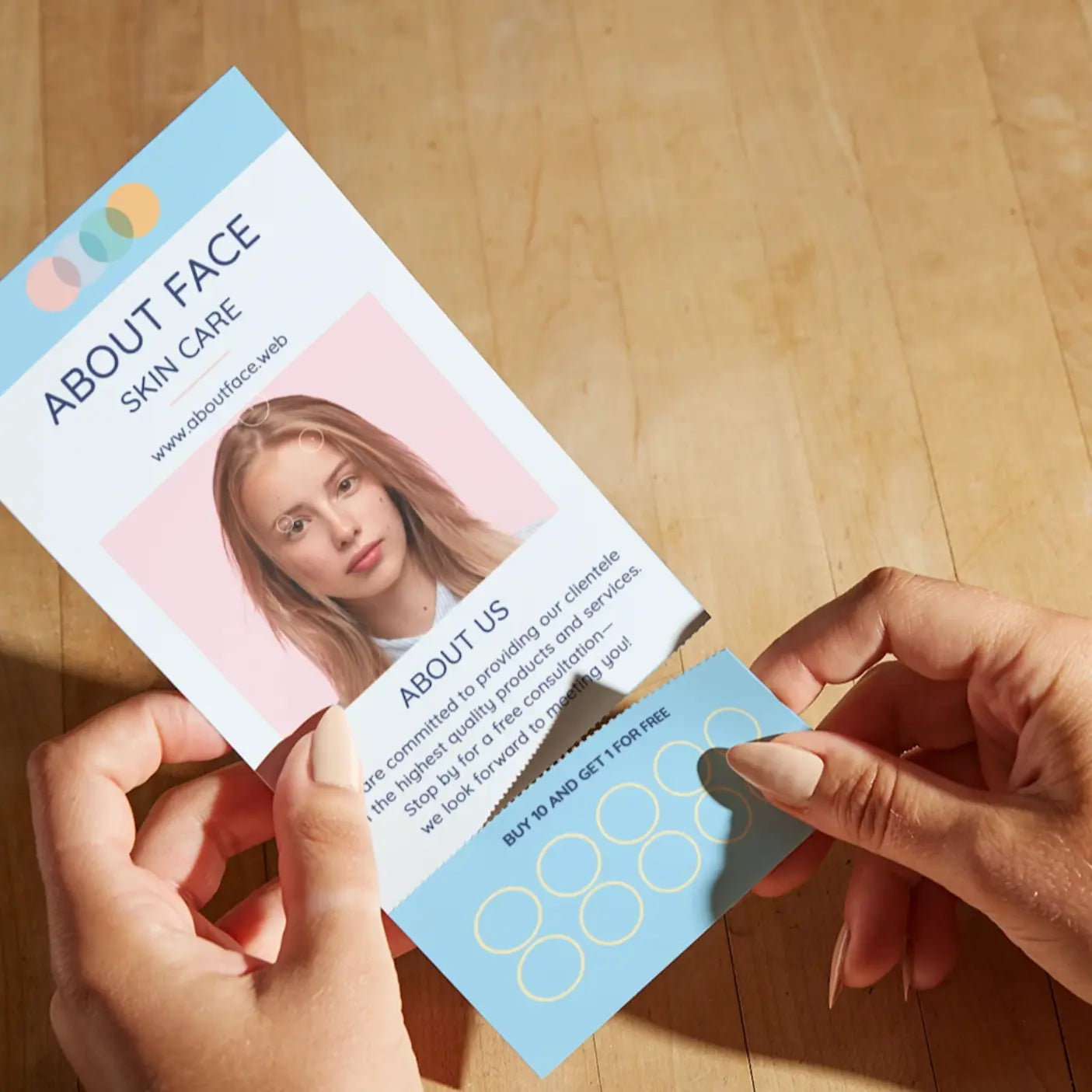 Rip Cards -3.74" x 8.27" Artengr Marketing Solutions