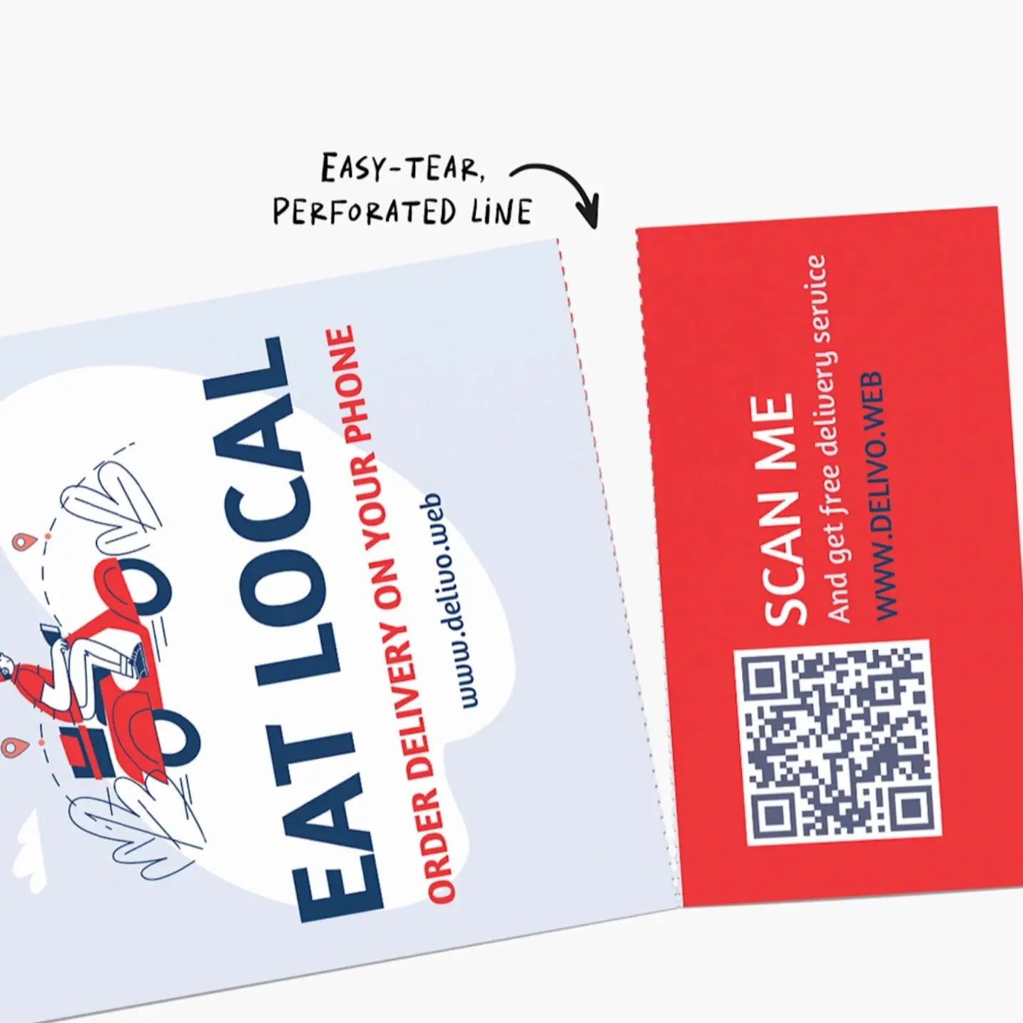 Rip Cards -3.74" x 8.27" Artengr Marketing Solutions