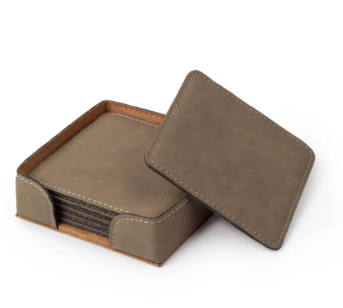 Saddle Collection Square Shaped Coaster My Store