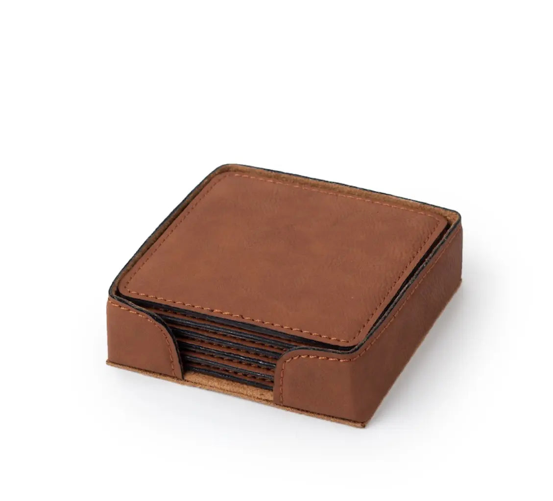 Saddle Collection Square Shaped Coaster My Store